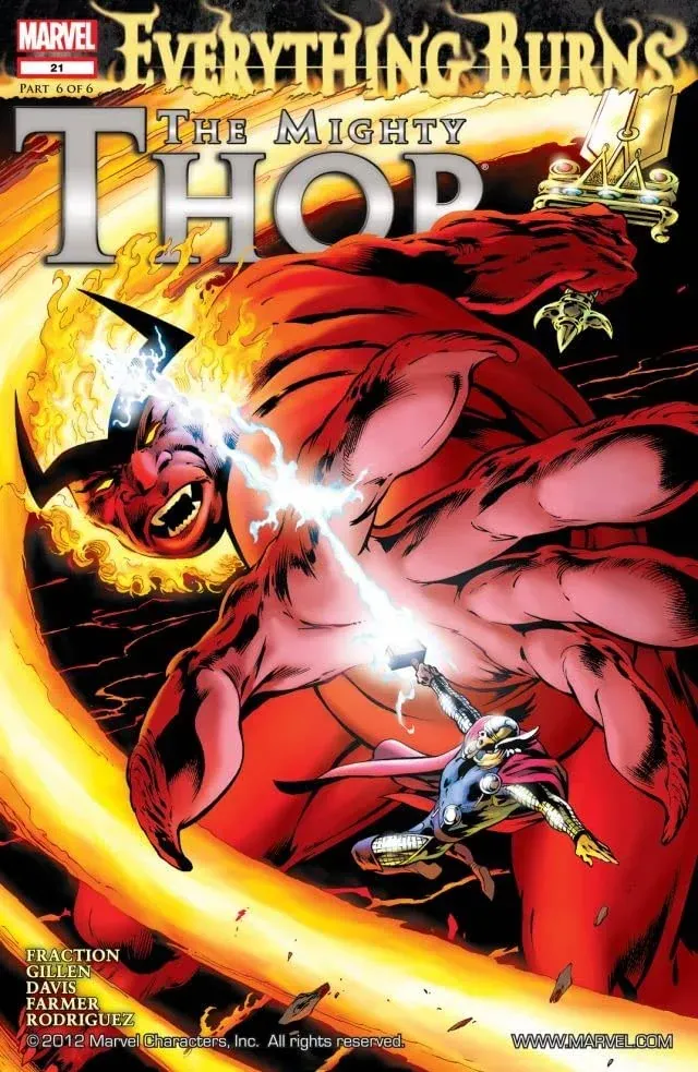 Cover of The Mighty Thor #21
