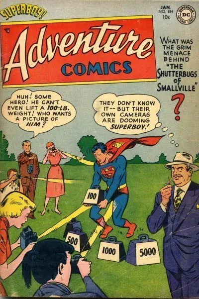 Cover of Adventure Comics #184