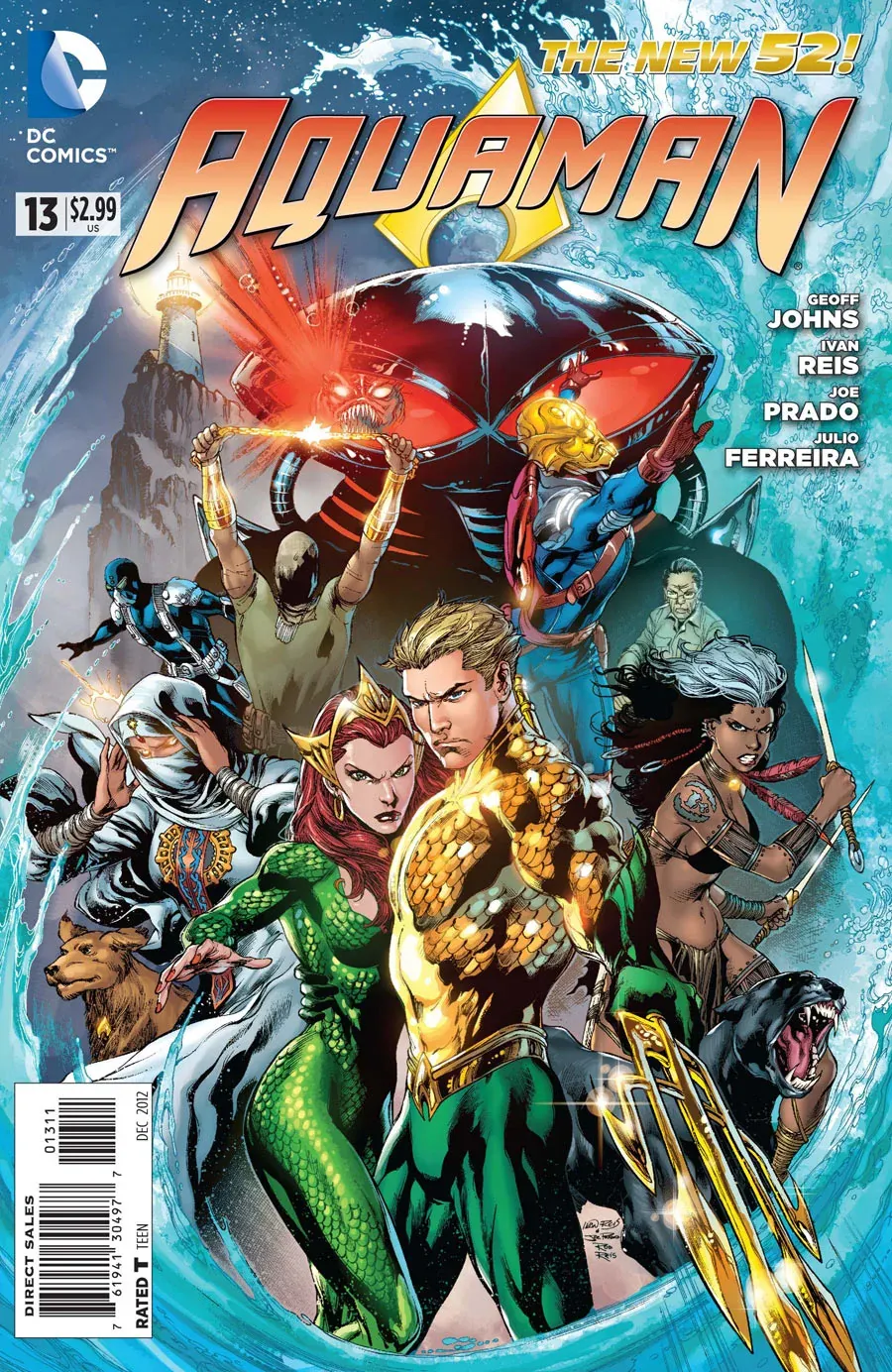 Cover of Aquaman #13
