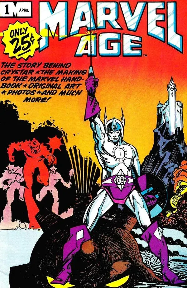 Cover of Marvel Age #1