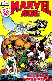Cover of Marvel Age #2