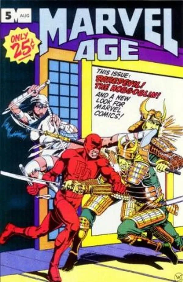 Cover of Marvel Age #5