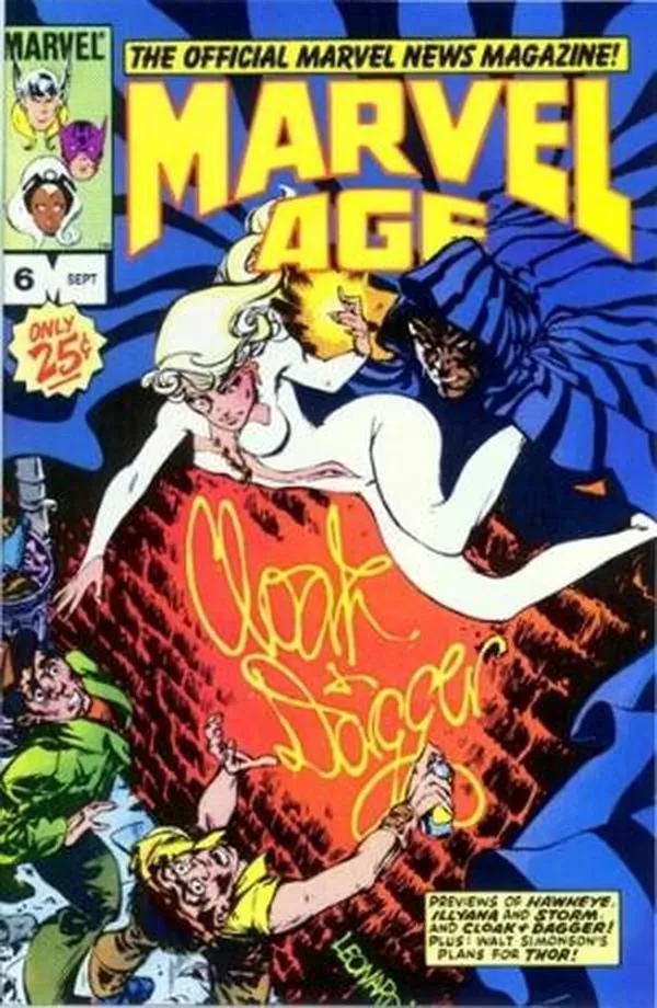 Cover of Marvel Age #6