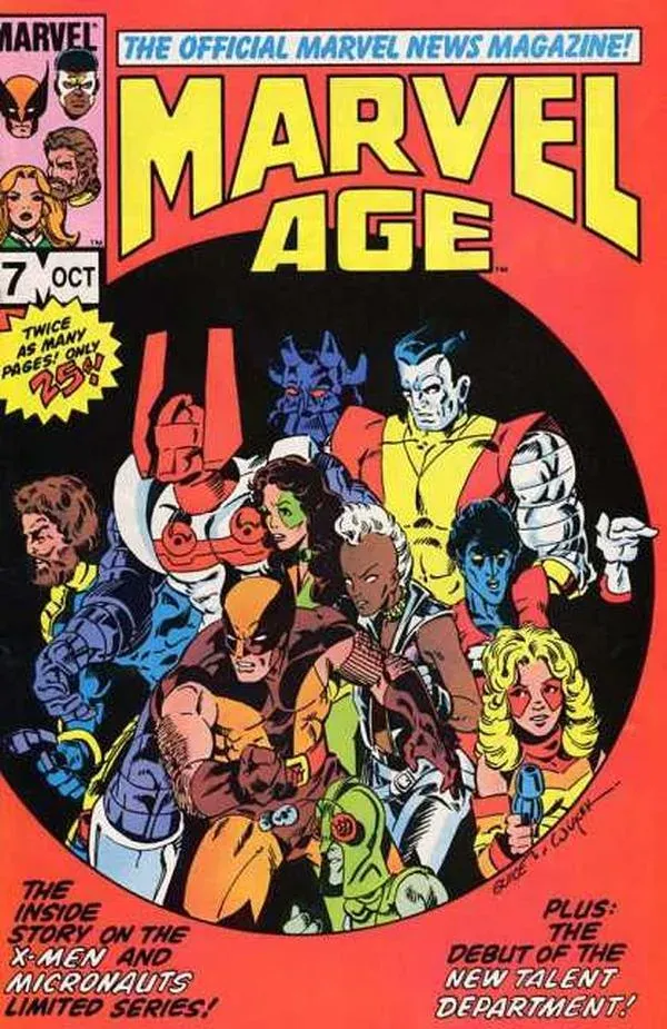 Cover of Marvel Age #7