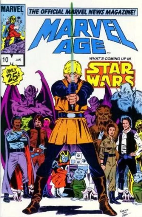 Cover of Marvel Age #10