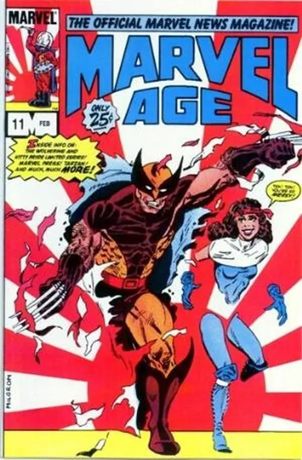 Cover of Marvel Age #11