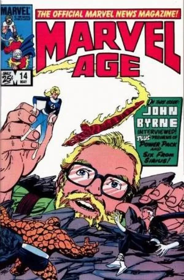 Cover of Marvel Age #14
