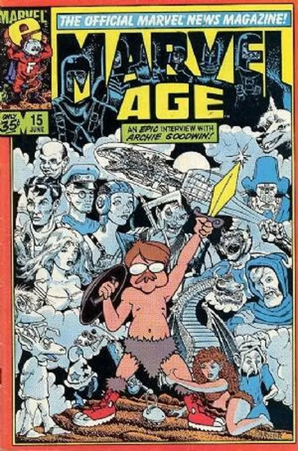 Cover of Marvel Age #15