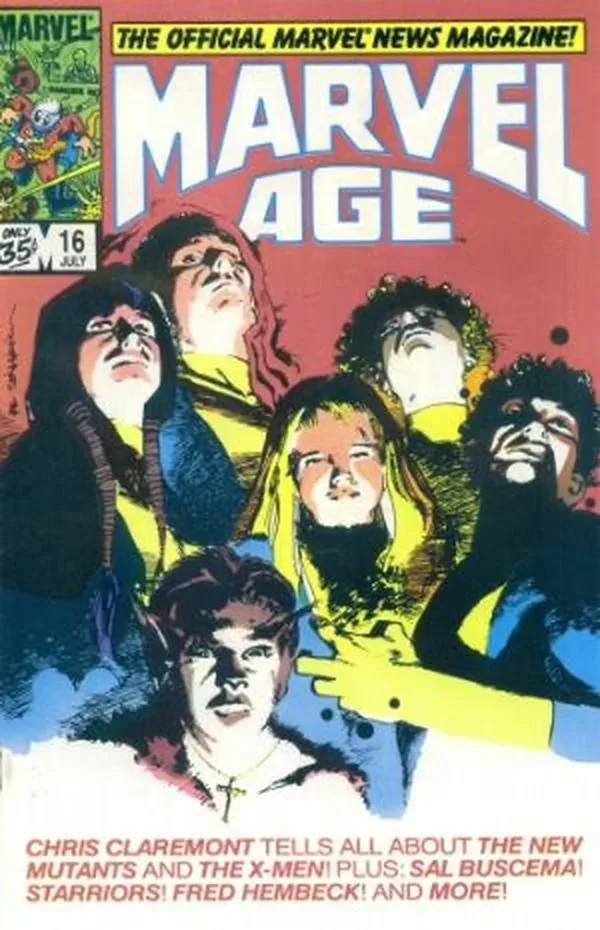 Cover of Marvel Age #16