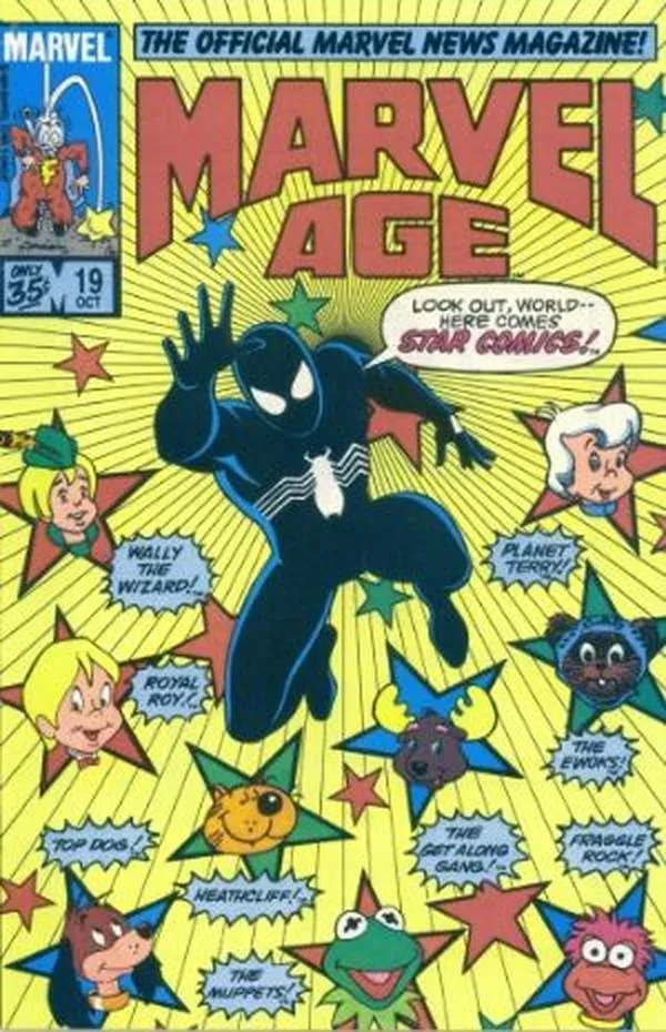 Cover of Marvel Age #19