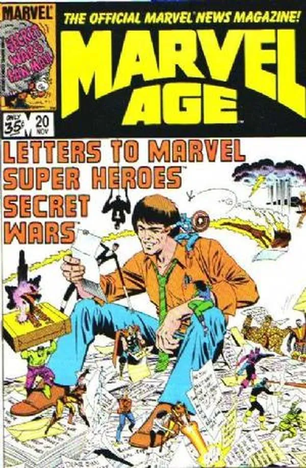 Cover of Marvel Age #20