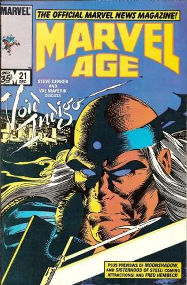 Cover of Marvel Age #21