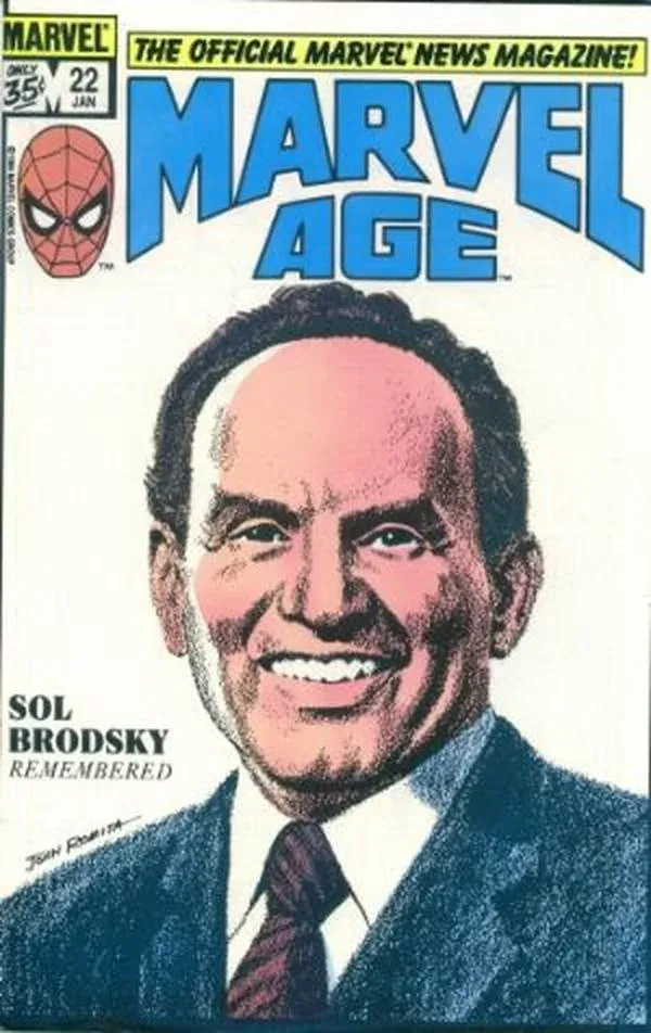 Cover of Marvel Age #22