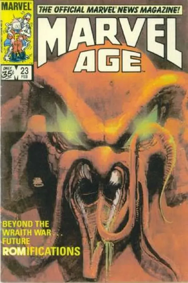 Cover of Marvel Age #23