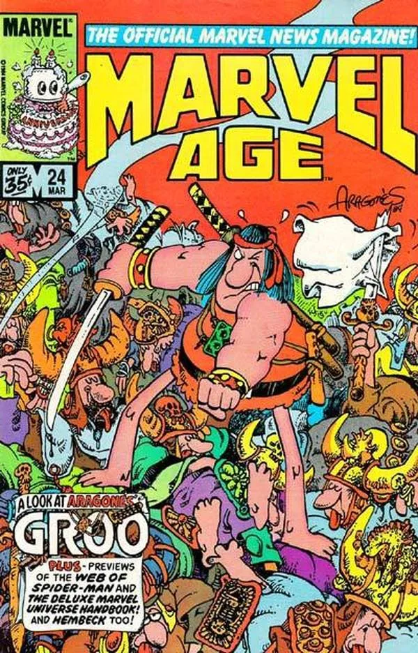 Cover of Marvel Age #24