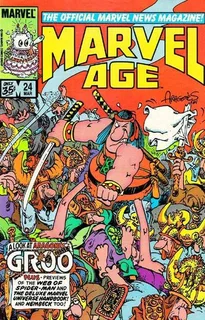 Cover of Marvel Age #24