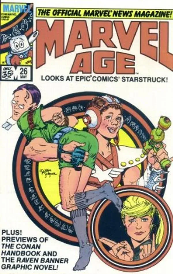 Cover of Marvel Age #26
