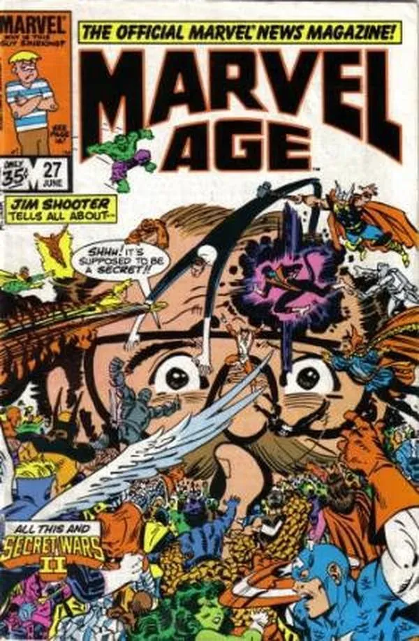 Cover of Marvel Age #27