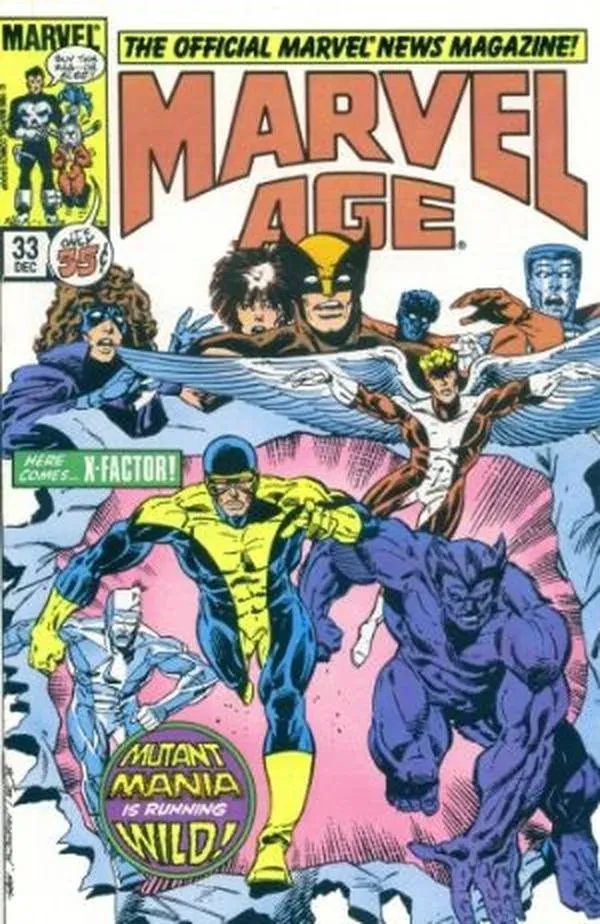 Cover of Marvel Age #33