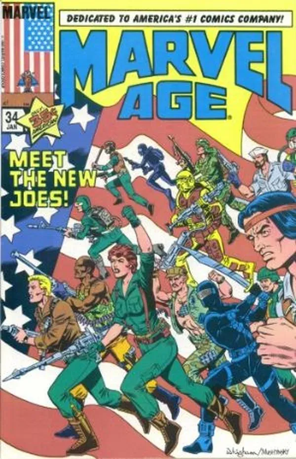 Cover of Marvel Age #34