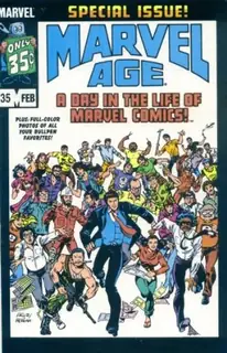 Cover of Marvel Age #35