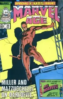Cover of Marvel Age #36