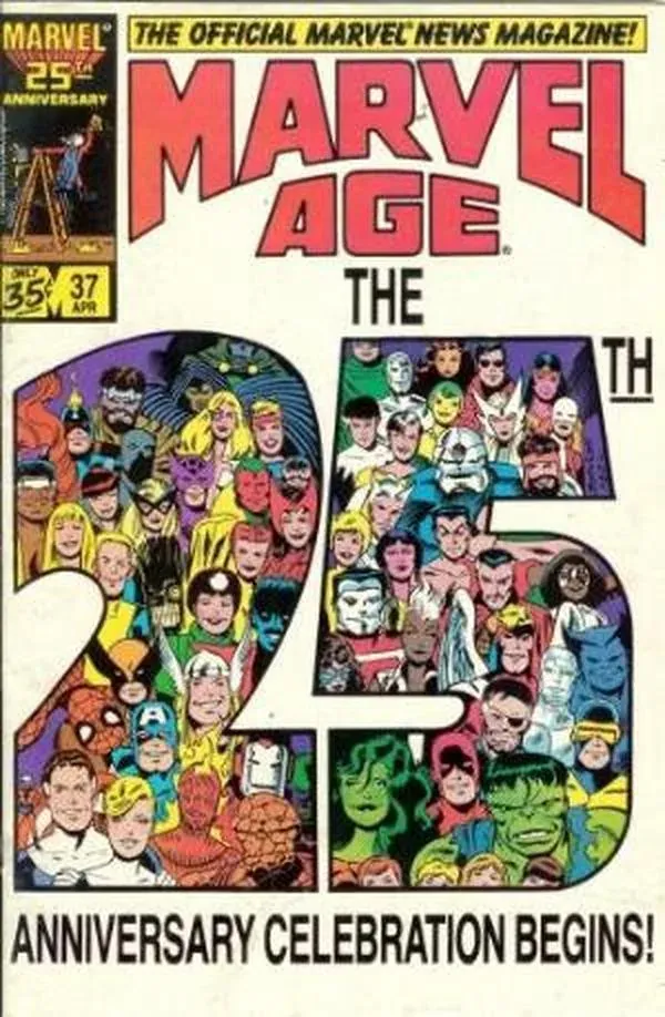 Cover of Marvel Age #37