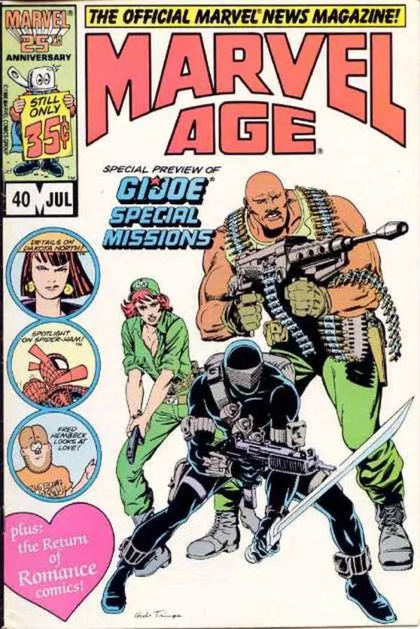 Cover of Marvel Age #40