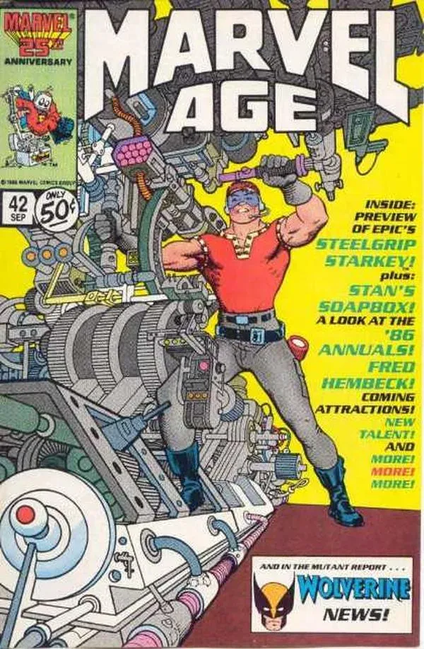 Cover of Marvel Age #42