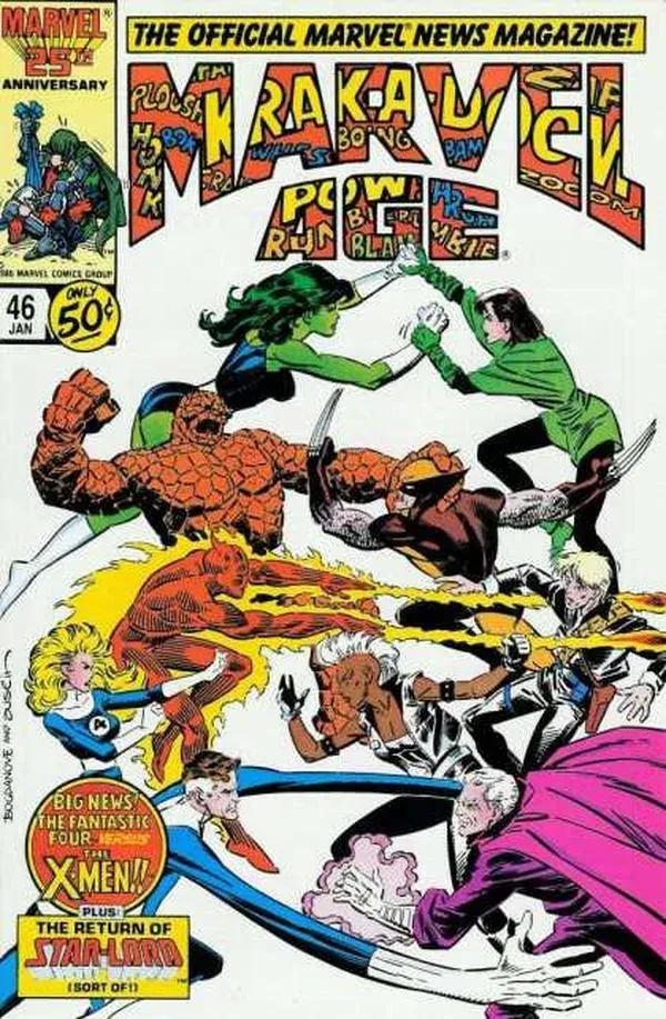 Cover of Marvel Age #46
