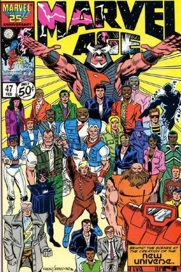 Cover of Marvel Age #47