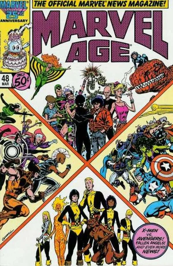 Cover of Marvel Age #48