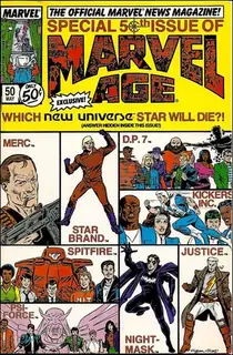 Cover of Marvel Age #50