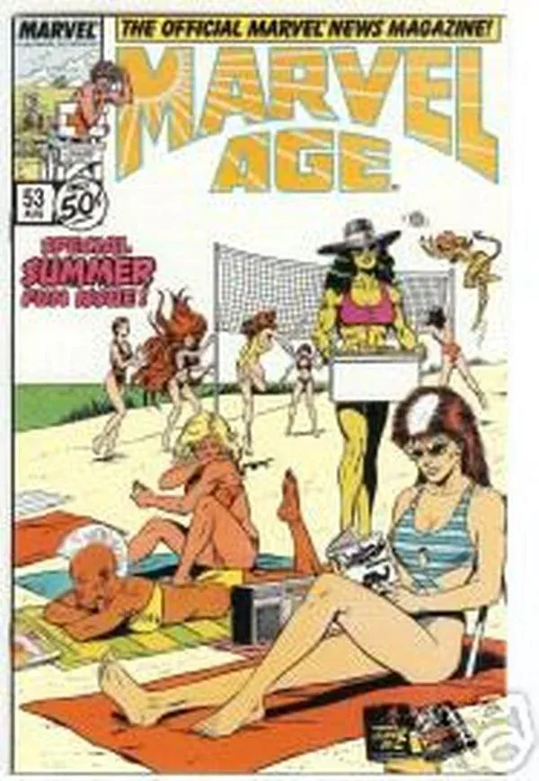 Cover of Marvel Age #53