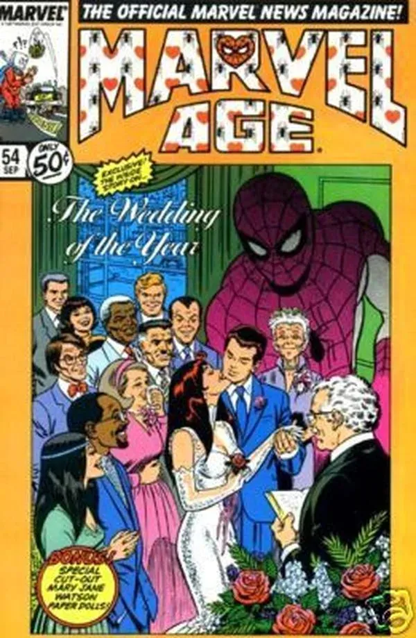 Cover of Marvel Age #54