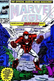 Cover of Marvel Age #55