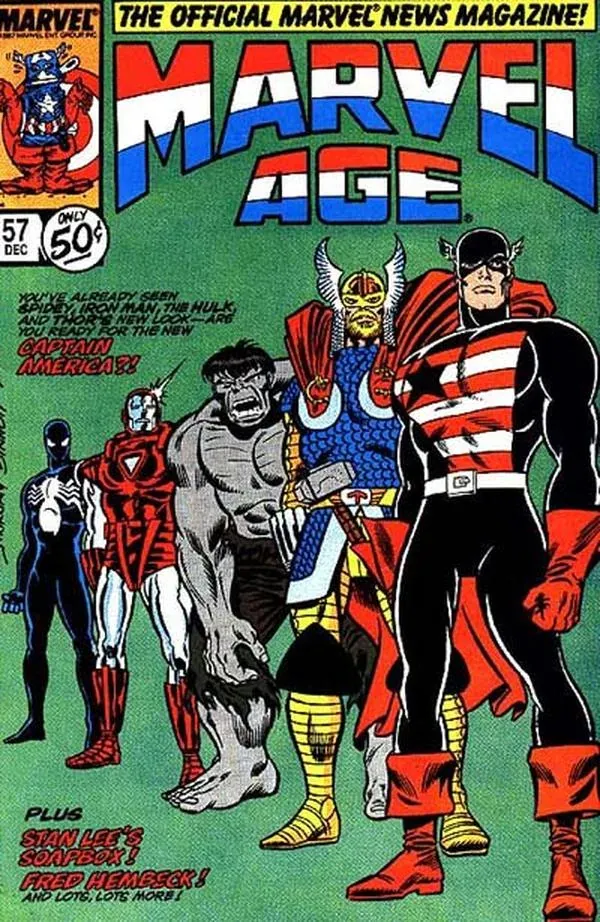 Cover of Marvel Age #57