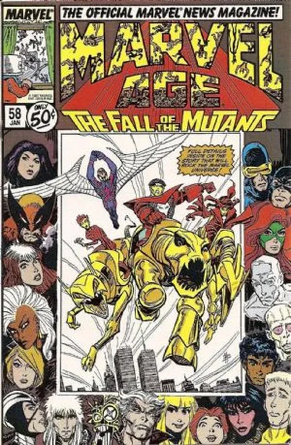 Cover of Marvel Age #58
