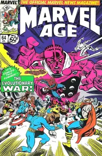 Cover of Marvel Age #64