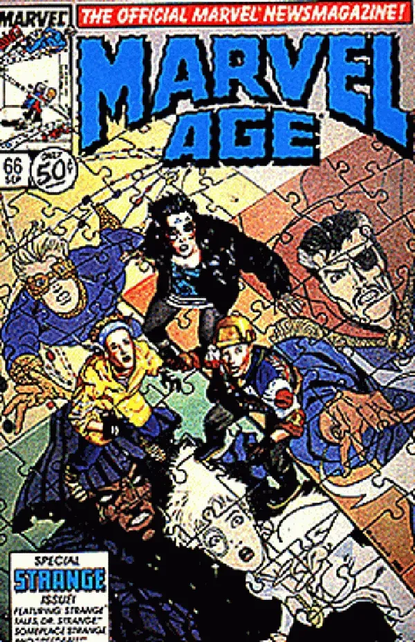 Cover of Marvel Age #66