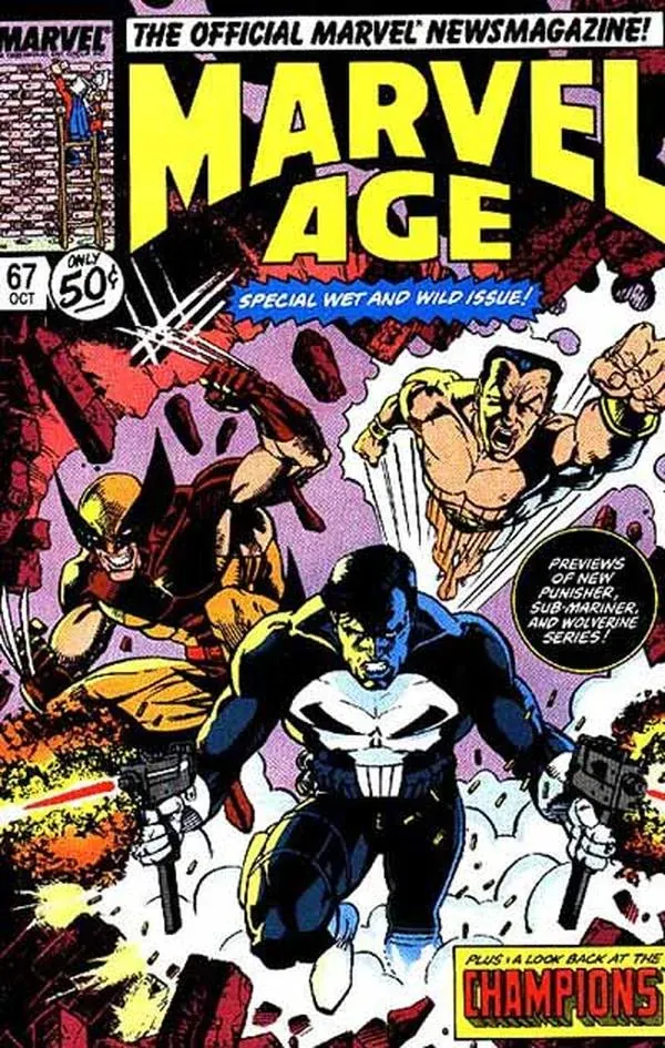 Cover of Marvel Age #67