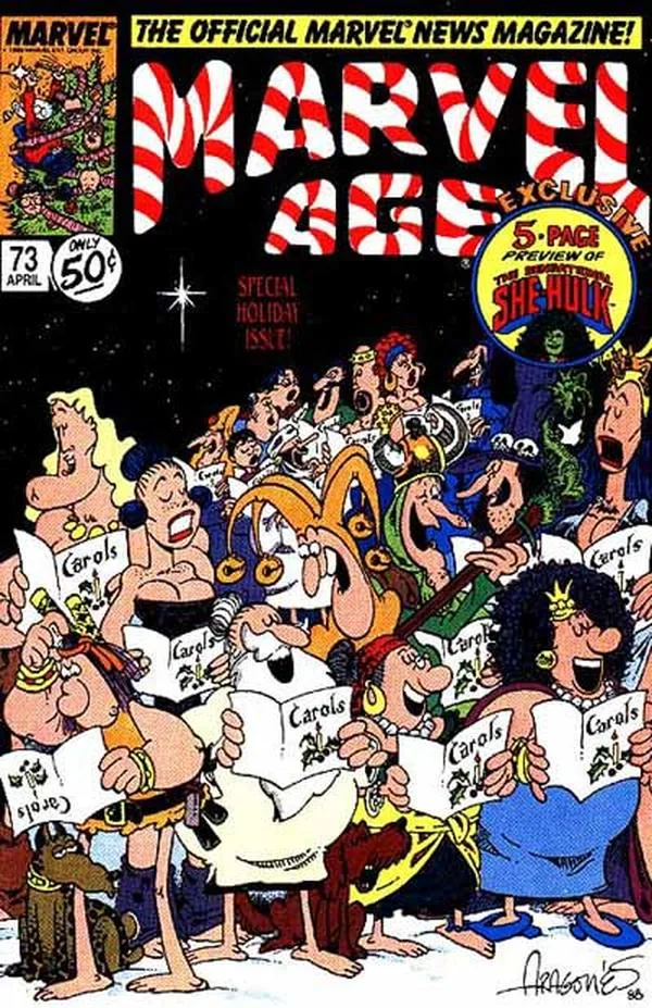 Cover of Marvel Age #73