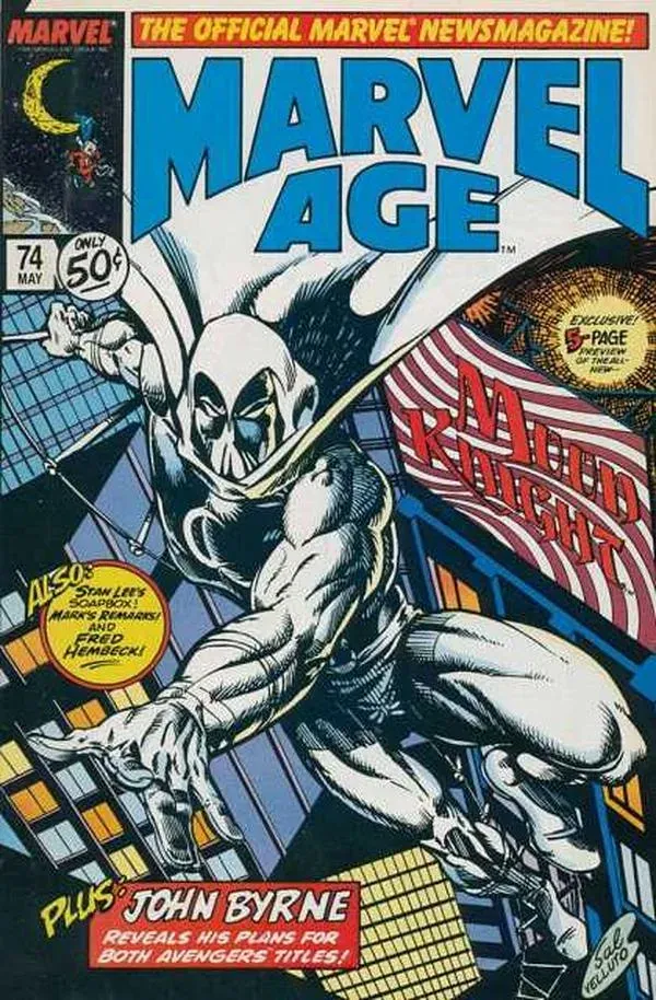 Cover of Marvel Age #74