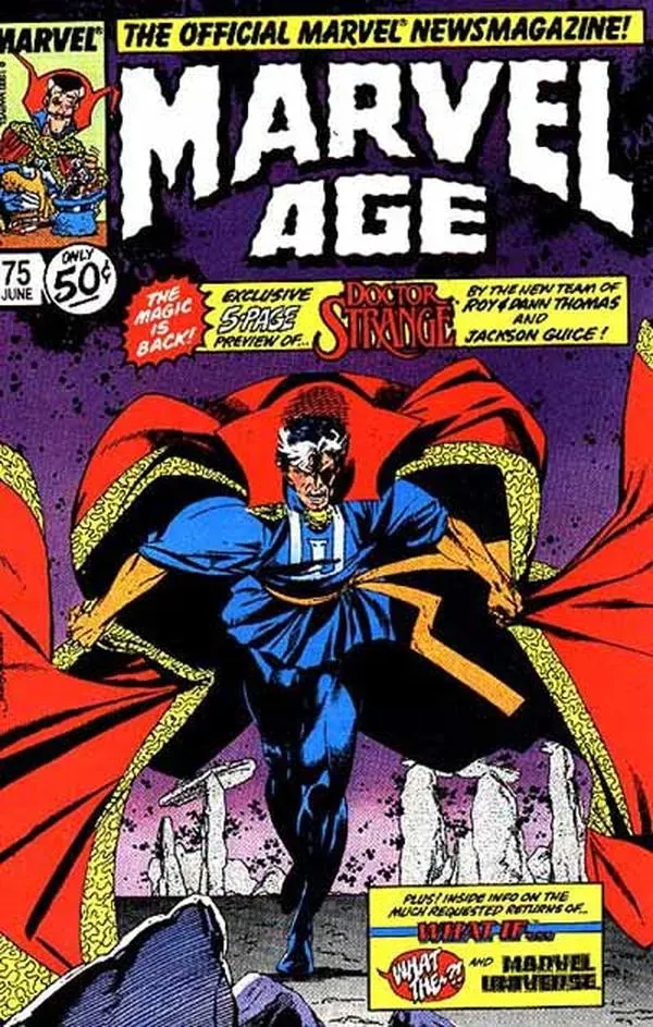 Cover of Marvel Age #75