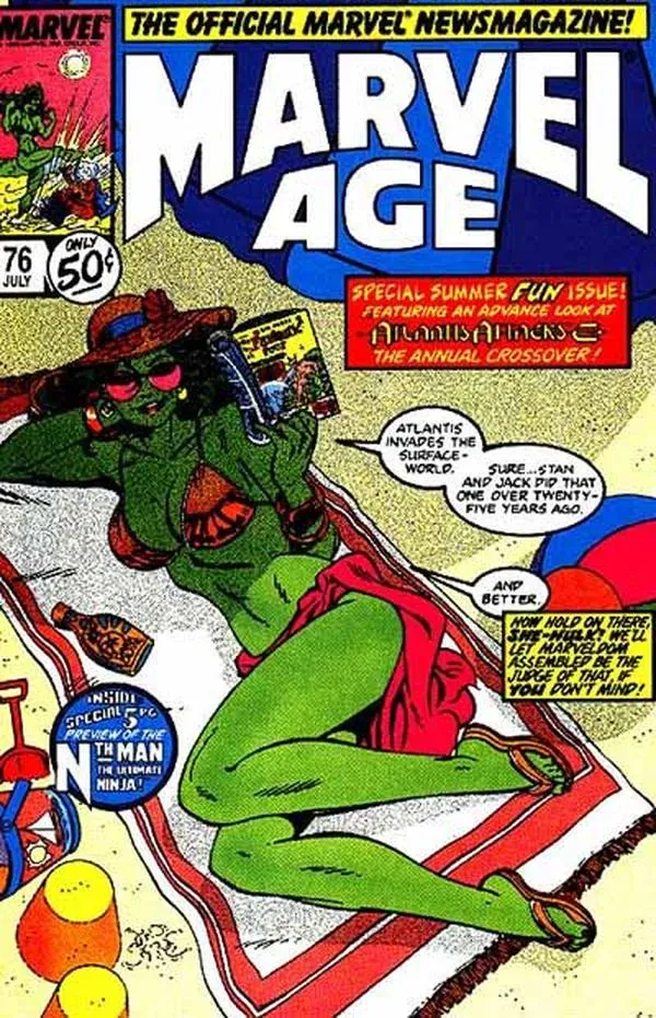Cover of Marvel Age #76