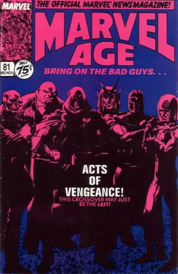 Cover of Marvel Age #81