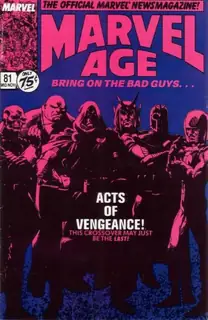 Cover of Marvel Age #81
