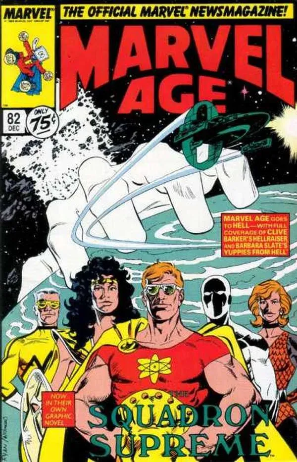 Cover of Marvel Age #82