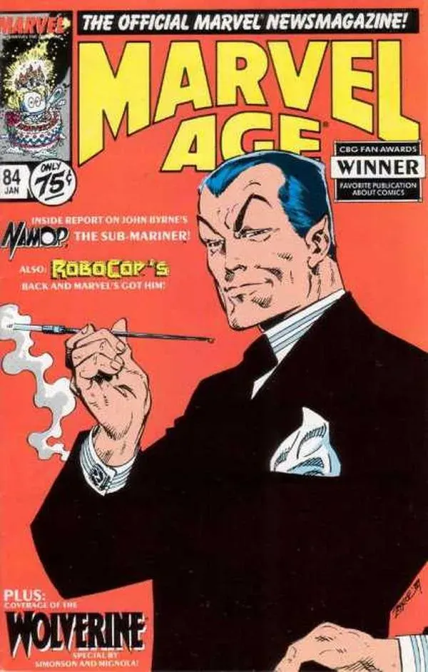 Cover of Marvel Age #84