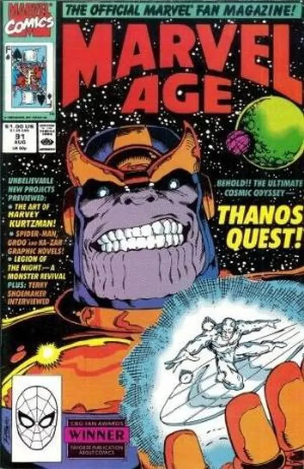 Cover of Marvel Age #91